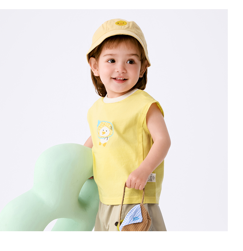 balabala Baby T Shirt Children Top Girl Clothing Boy Short Sleeve 2025 New Spring Summer Sweet Trendy · v7