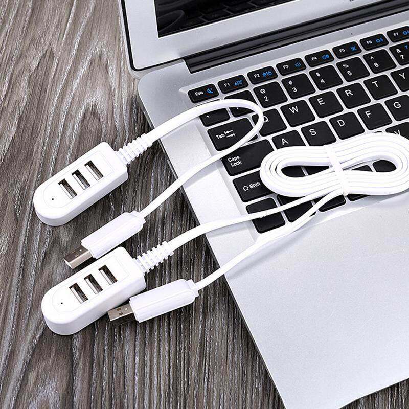 Bộ Chuyển Đổi Sạc 3 Cổng USB Đa Chức Năng Tốc Độ Cao 3A Bộ Chuyển Đổi Mở Rộng Hub Đa Cổng HUB Mini Usb Mini-USB 3USB Hub 0.3M/1.2M Đen/Trắng