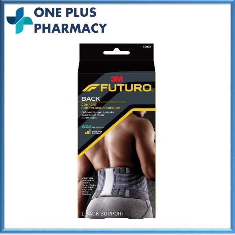 Futuro Back Support Adjustable 32-48 In Comfort Compression For