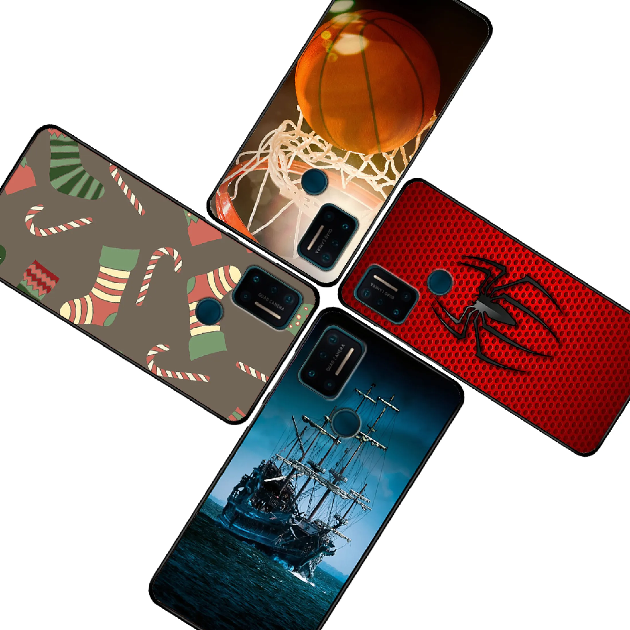 Ponsel Case Untuk Umidigi A7 Pro Penutup Belakang Dengan Parterns Seni Tinta Lukisan Pink Karet Case Belakang Untuk Umidigi A7 Pro Lazada Indonesia