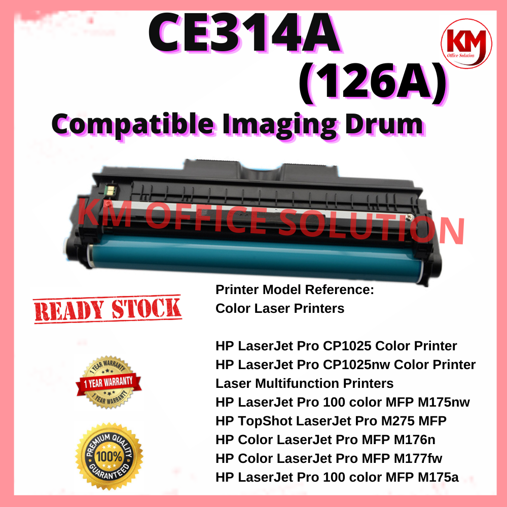 Trommel für HP CE314A Color LaserJet CP1025nw Pro100 MFP M175A M175NW M275A