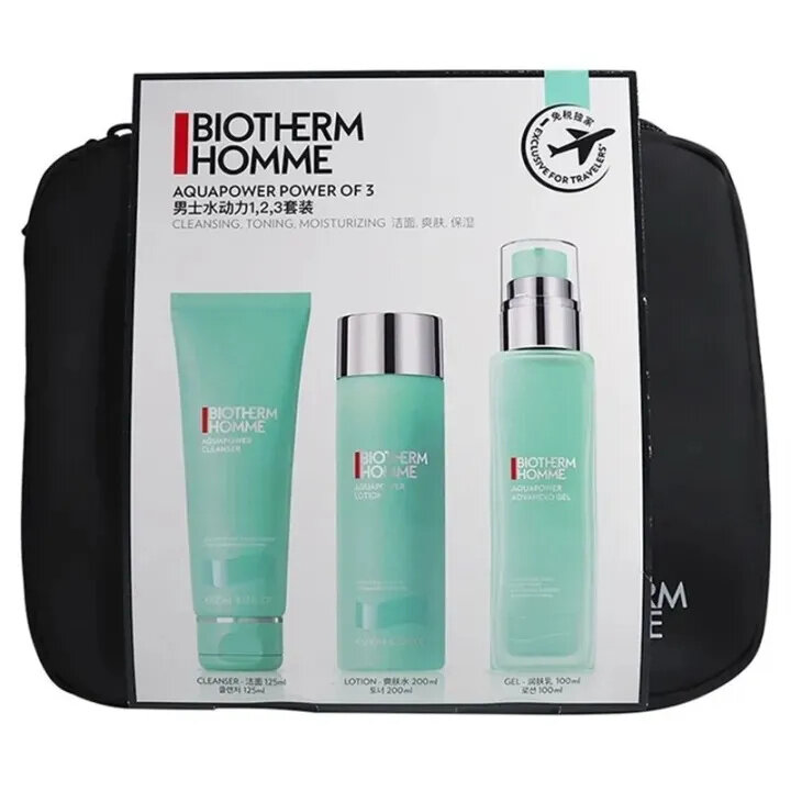 Biotherm Homme aquapower điện 3 bộ