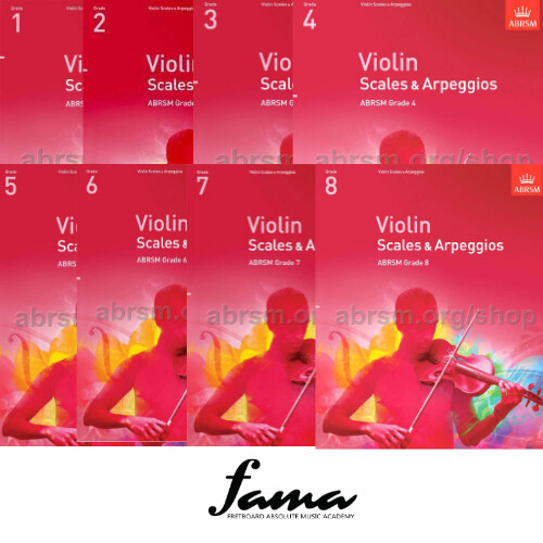 Scales And Arpeggios For Violin: Grade 3 By Unknown