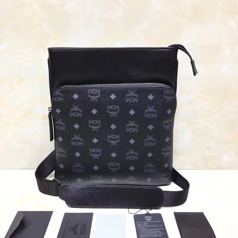 mcm messenger bag mens