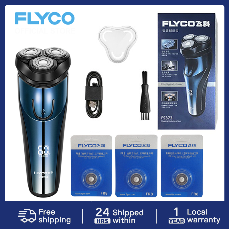 Flyco FS373 Máy cạo râu điện cho tông đơ cạo râu cho nam có thể sạc lại không thấm nước