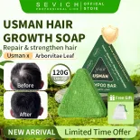 Sevich usman cỏ xà phòng cho mọc tóc tự nhiên thảo dược nhân sâm handmade Chống Rụng Tóc điều trị