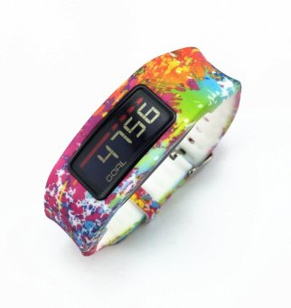 Colorful Replacement Wristband Strap for Garmin Vivofit with ClaspsFitness Bands Suitable to All Sizes(Not for Garmin Vivofit2Vivofit 3) Colorful Replacement Wristband Strap for Garmin Vivofit with ClaspsFitness Bands Suitable to All Sizes(Not for Garmin Vivofit2Vivofit 3)