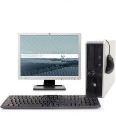 Image result for HP Compaq Elite 8000 (SFF) Desktop PC (Factory Refurbished) ,C2D, 4GB, 160GB, Pro+ LCD 19" Branded Monitor (2M)