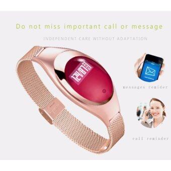 Vwar Women Z18 Smart Watch bracket Smartwatch With Blood PressureHeart Rate Monitor Pedometer Fitness Tracker For Android IOS