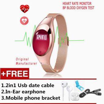 Vwar Women Z18 Smart Watch bracket Smartwatch With Blood PressureHeart Rate Monitor Pedometer Fitness Tracker For Android IOS