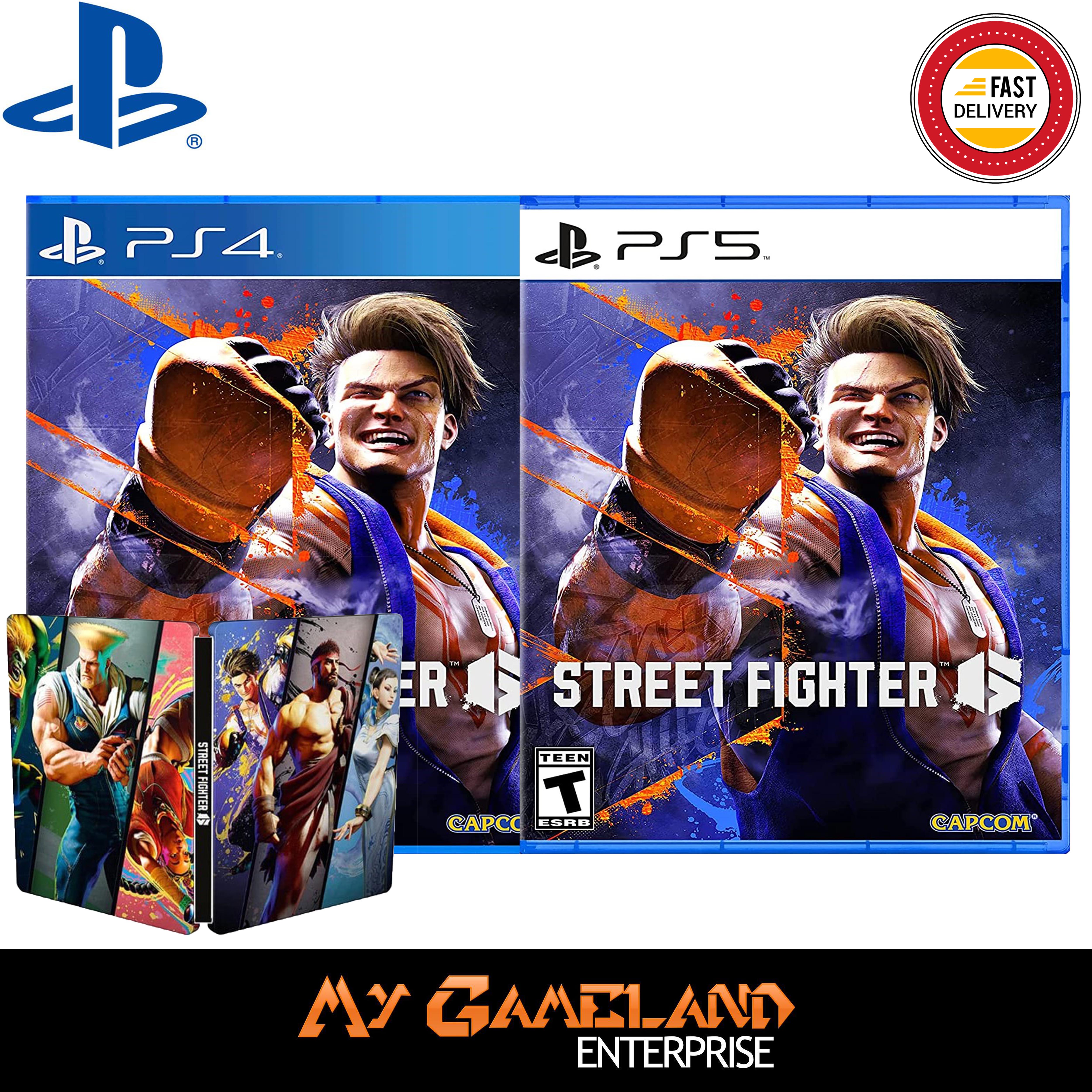 PS4 / PS5 Street Fighter 6 VI Game / Steel Case | Steel book (R3
