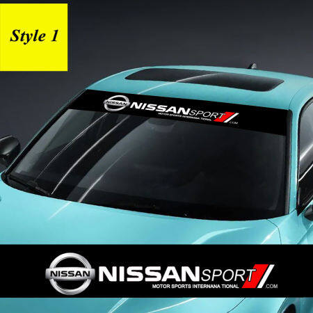 Nissan Windshield Sticker for Sylphy, Qashqai, Tiida & More