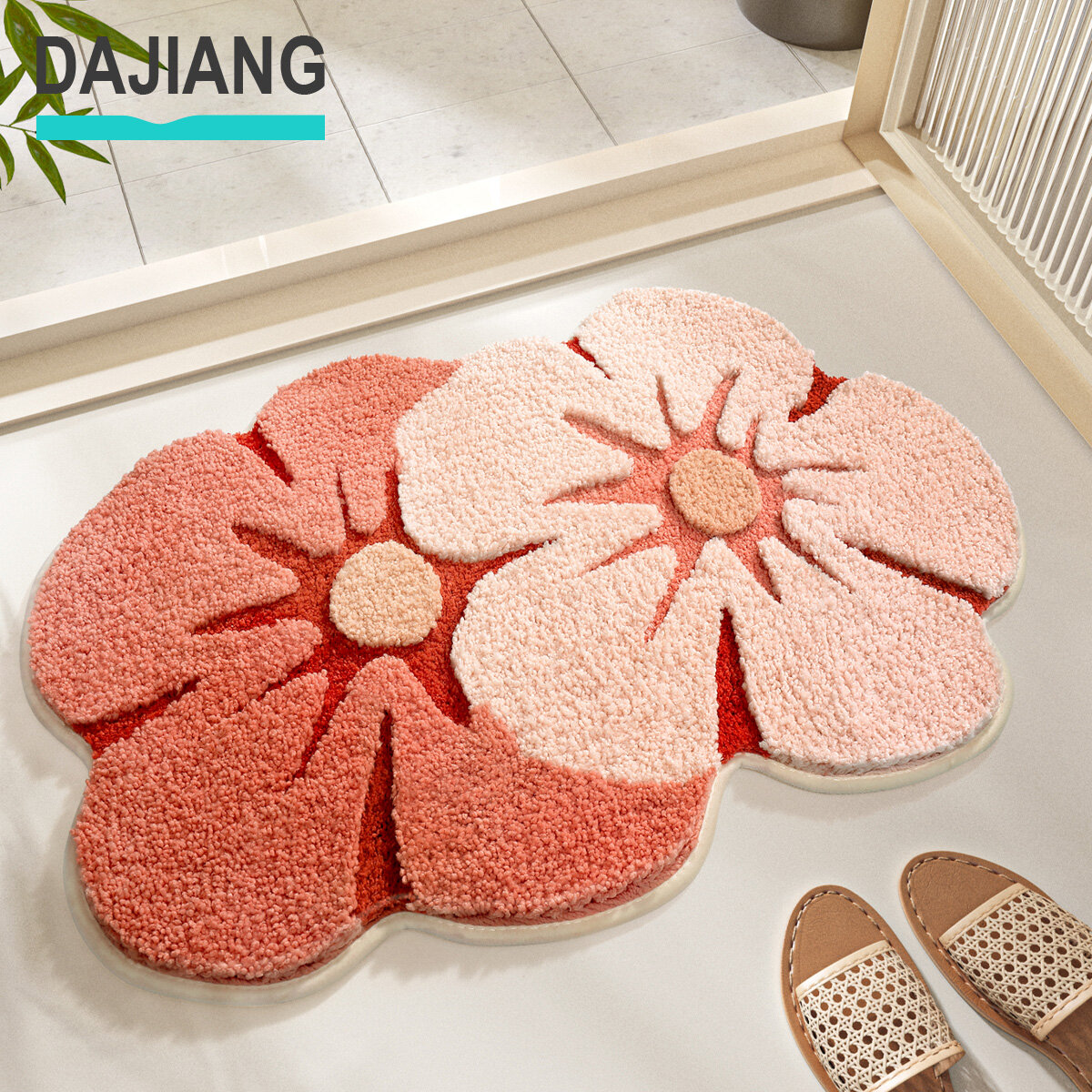 Dajiang mềm Microfibre Thảm Tắm thảm cửa thảm lót sàn chống tấm lót khô nhanh/siêu thấm/Thảm Tắm/thảm lót sàn bếp