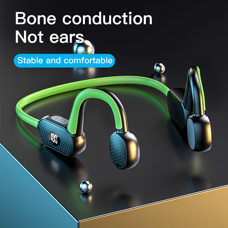 Phong cách mới thể thao dẫn truyền âm thanh qua xương Tai nghe bluetooth trong tai Tuổi thọ pin dài dẫn không khí treo tai Tai nghe không dây