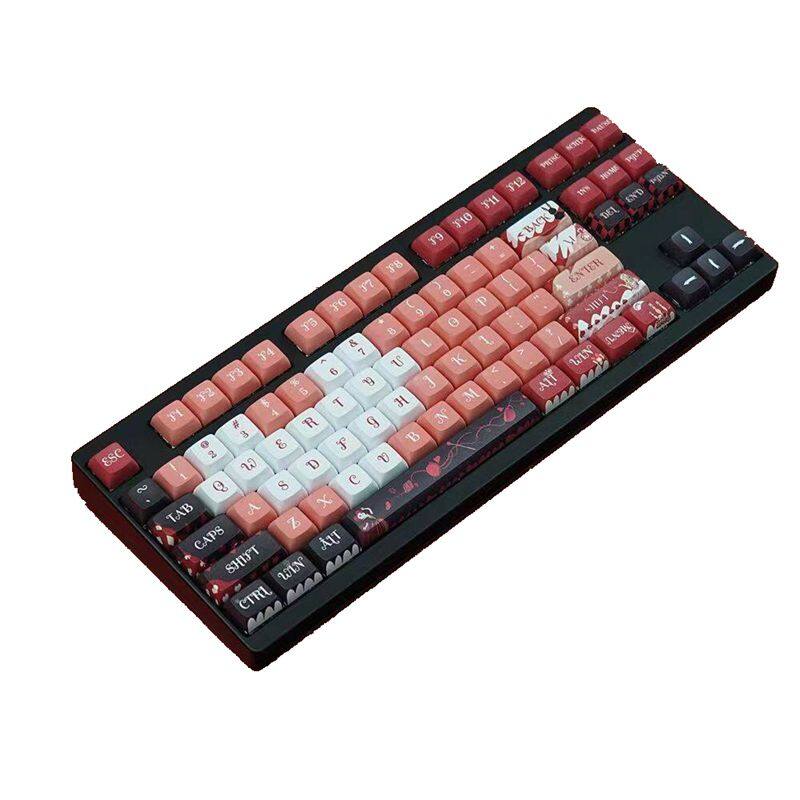 Alice V2 Keycap 132 phím xda Profile PBT thăng hoa cho công tắc Cherry MX Bàn Phím Cơ keychron/RK61/gk61/Anne Pro 2