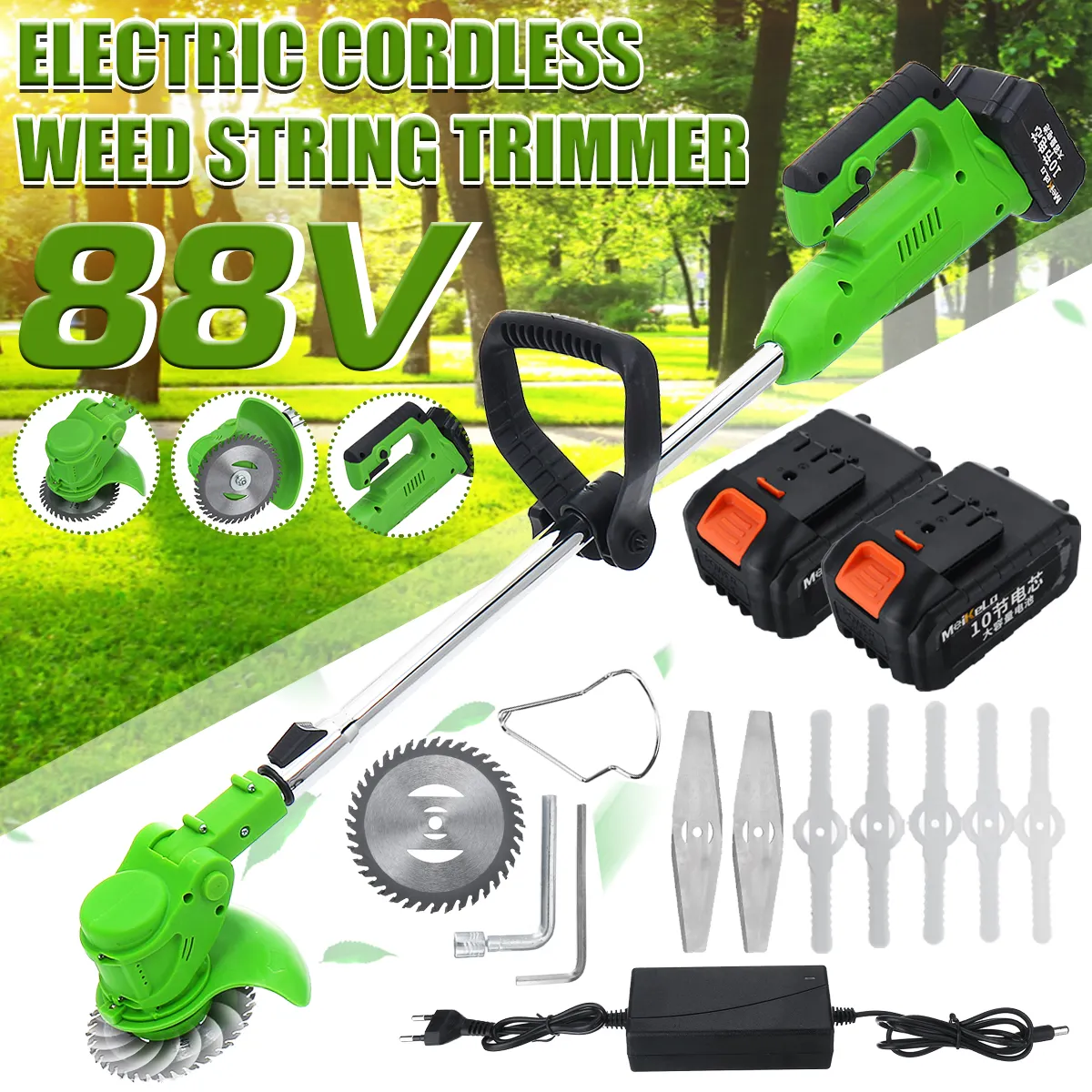 electric start strimmer
