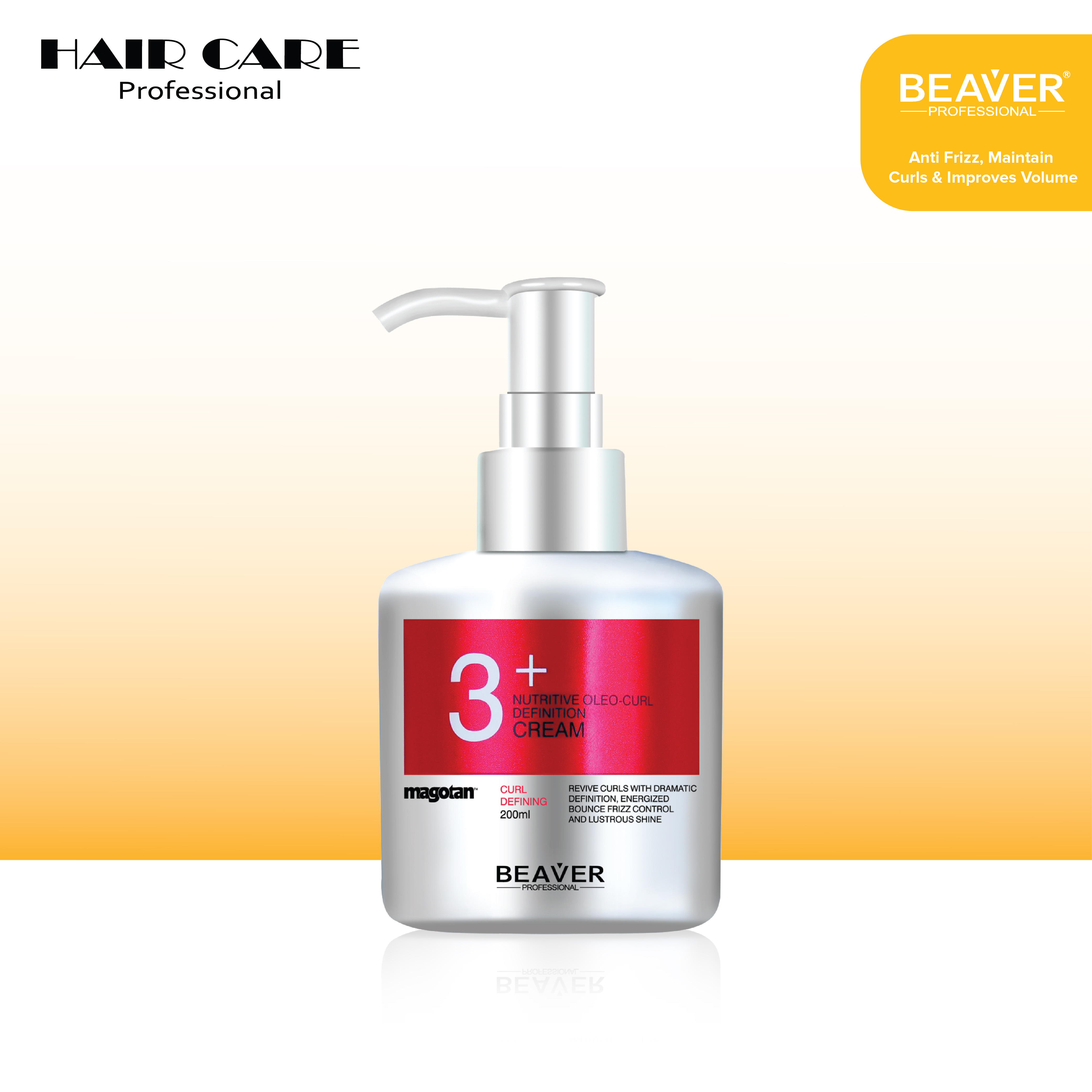 Gambar Beaver Magotan Nutritive Oleo Curl Defination Cream 200ml   For Curly Volume  amp Bouncy Hair