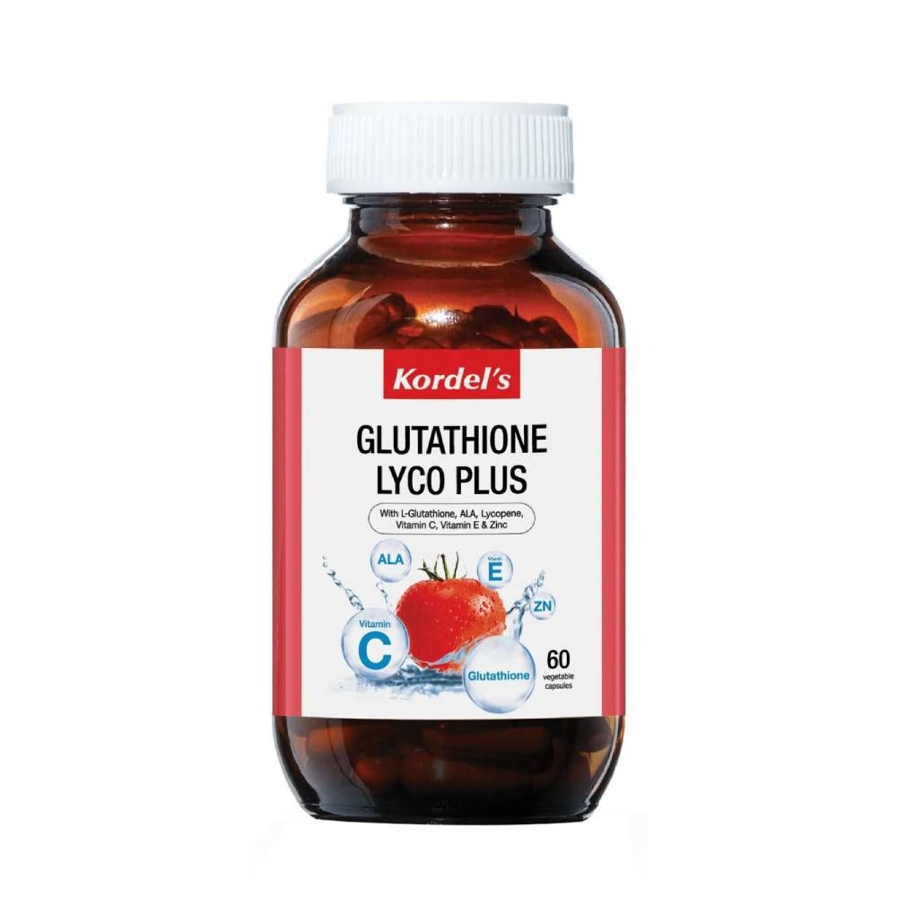 Kordel Glutathione Lyco Plus Capsules - Whitening & Hyperpigmentation Reduction