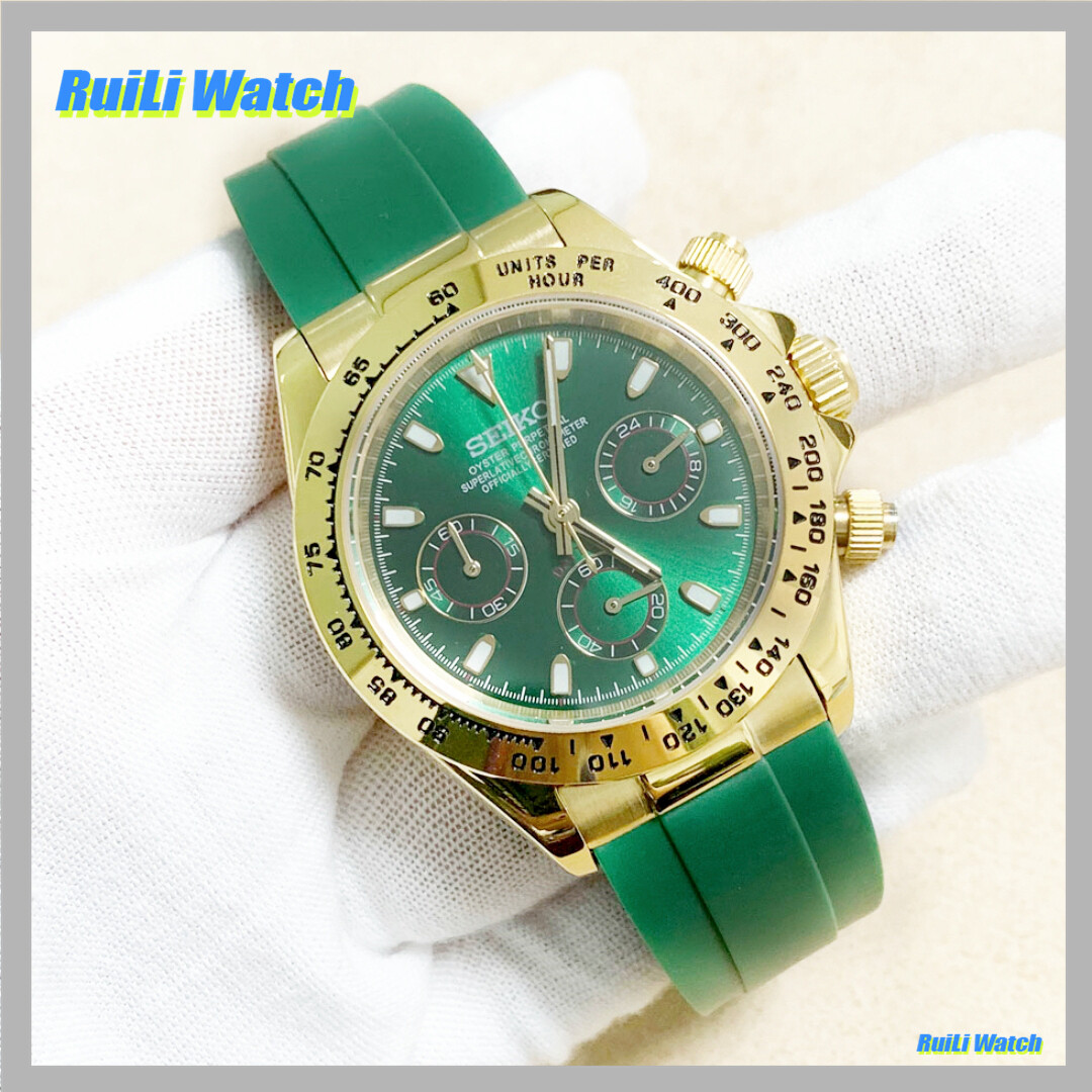 Rolex Daytona Mens Automatic Waterproof Stainless Steel Watch