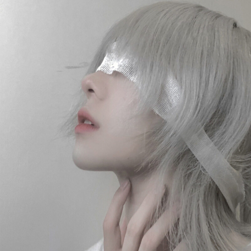 Tóc Giả Đuôi Sói Tóc Ngắn Đầu Đen Lưới Màu Đỏ Cho Nam Tóc Giả Biểu Diễn Unisex Nhật Bản Bộ Tóc Giảm Tuổi Tự Sướng Học Sinh Chất Lượng Cao Bền