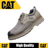 Caterpillar Genuine Leather shoes for men low-top casual boots non-slip suede leather sports shoes Trendy Shoes
