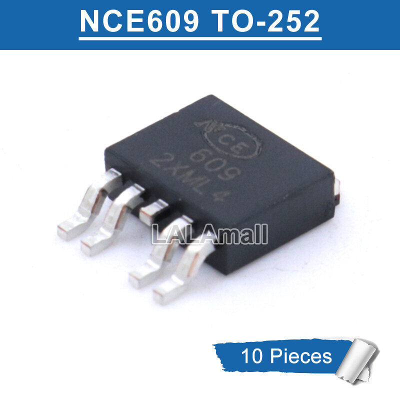 10 Chiếc MOSFET NCE 609 TO-252 NCE609 TO-252-4L SMD N + P-channel 40V/14A IC Chính Hãng Mới