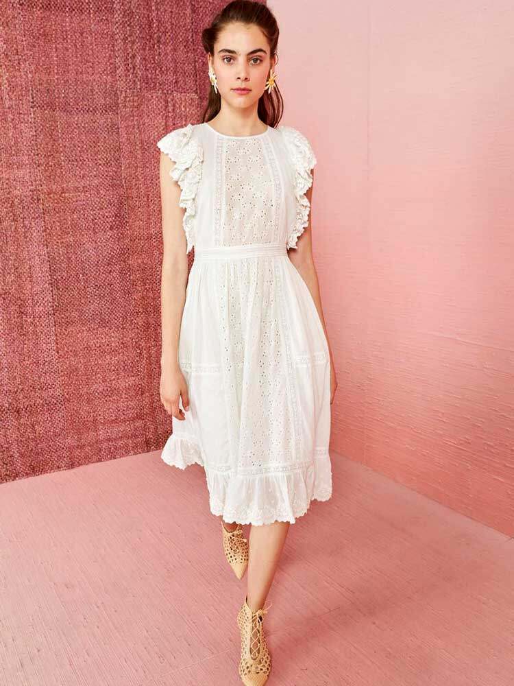 casual summer dresses midi length