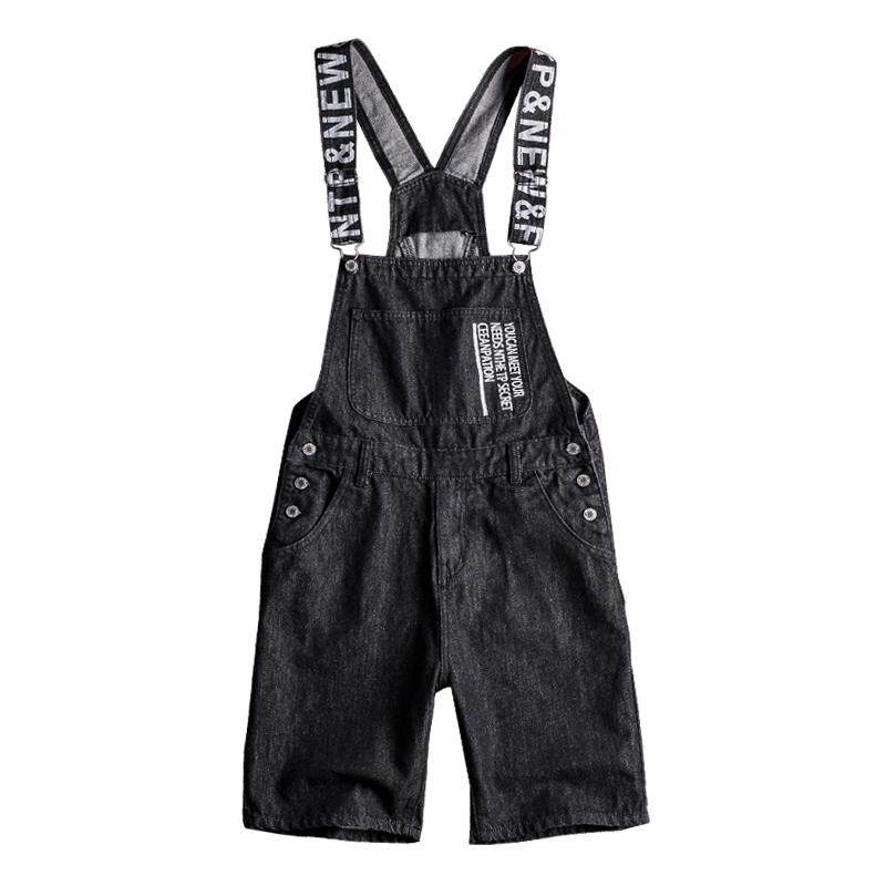 denim overalls mens shorts
