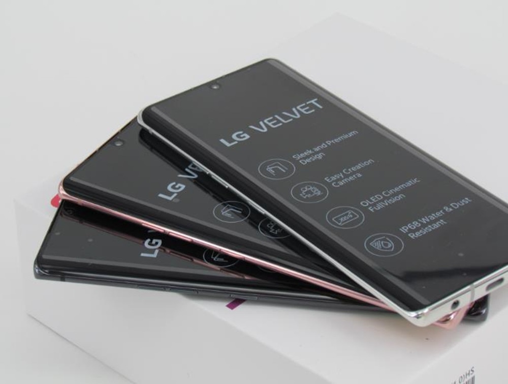 Original LG Velvet 5G G900N 6.8" 48MP 8GB RAM 128GB ROM Octa Core NFC Snapdragon Unlocked 5G Single Sim Mobile Phone · v18