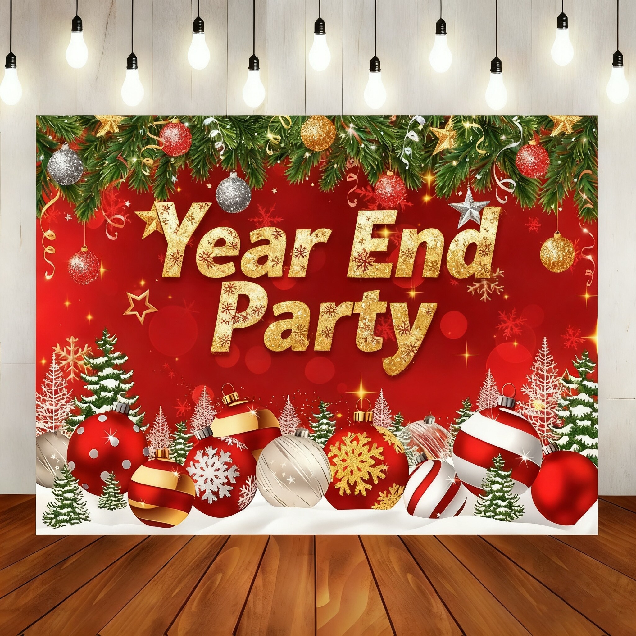 7x5ft Red Rose Flower Wall Backdrop - Valentine's Day Wedding Photography Background