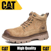 Caterpillar Martin BootsThick Cattle Leather Crystal Sole High-end Classic Yellow Boots Genuine Leather Boots for Men