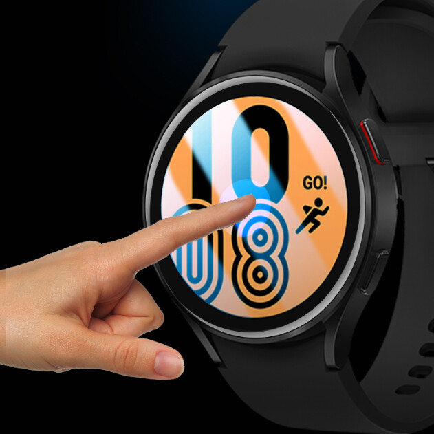 Phim composite cong 3d cho samsung galaxy watch4 40mm 44mm đồng hồ thông minh kính mềm bọc hoàn toàn miếng bảo vệ màn hình phụ kiện