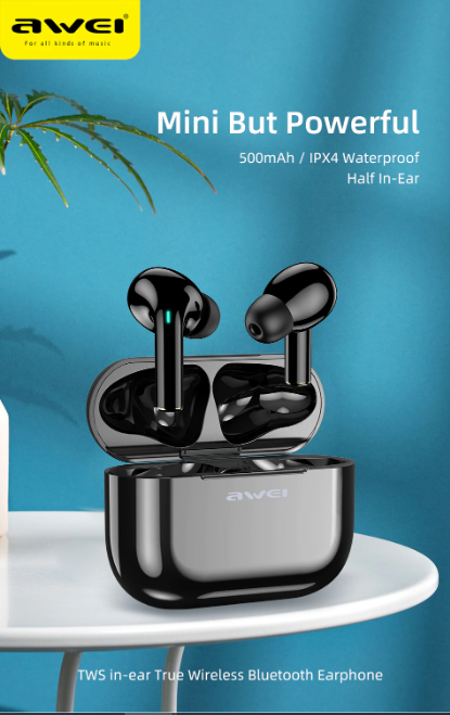 Awei T29 Waterproof Smart Touch True Wireless Sports Earbuds Bluetooth 5.0  with Mic: Buy Online at Best Prices in Bangladesh | Daraz.com.bd