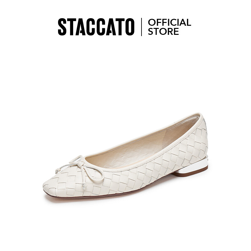 Staccato Women's Flat Shoes Pumps Single Shoes EWV01 ราคา 4,880 บาท*ส่งฟรี