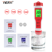 Yieryi 4-in-1 Digital Water Quality Monitor for Aquariums