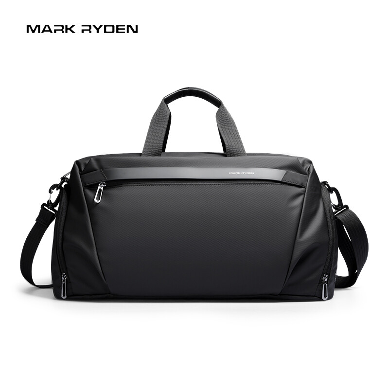Mark ryden Túi du lịch cho nam giới Túi xách du lịch nhỏ với giày Túi Túi hành lý 32L dung tích lớn Túi du lịch bằng vải thô mr3006