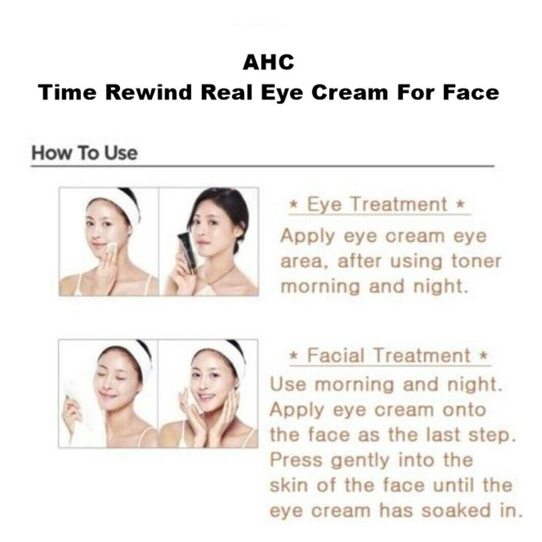 ahc time rewind eye cream ingredients
