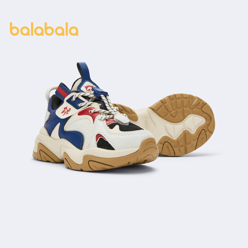 balabala Girl Shoes Sports Shoes Jogging Shoes 2023 Spring Autumn New Shoes