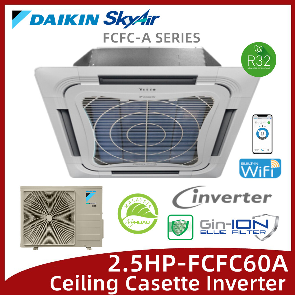 daikin cassette 3hp