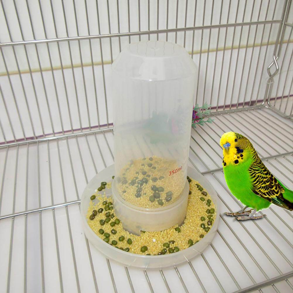 Bh Dual Purpose Bird Feeder Automatic Water Drinker For Parrots