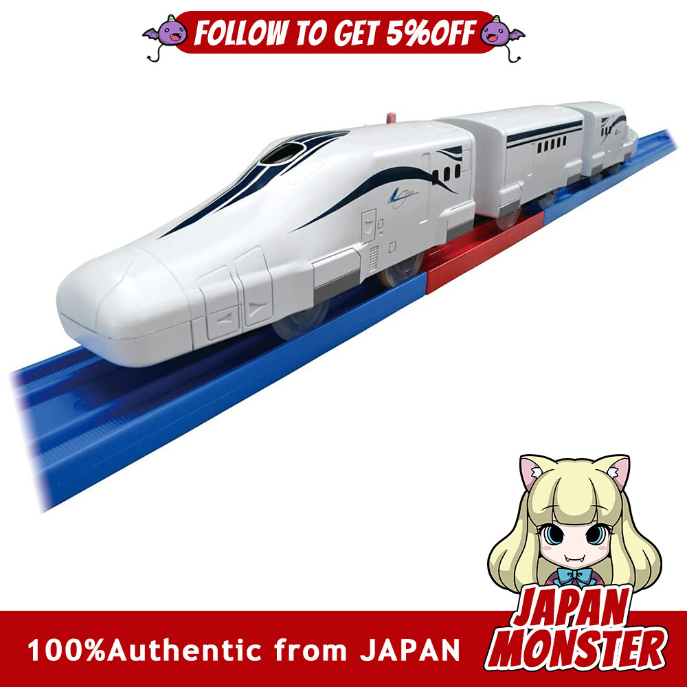 Takara Tomy Plarail S 17 Speed change with rails Superconducting linear L0 series Improved test car Train Toy Toy safety standard compliant ST mark certified PLARAIL Japan