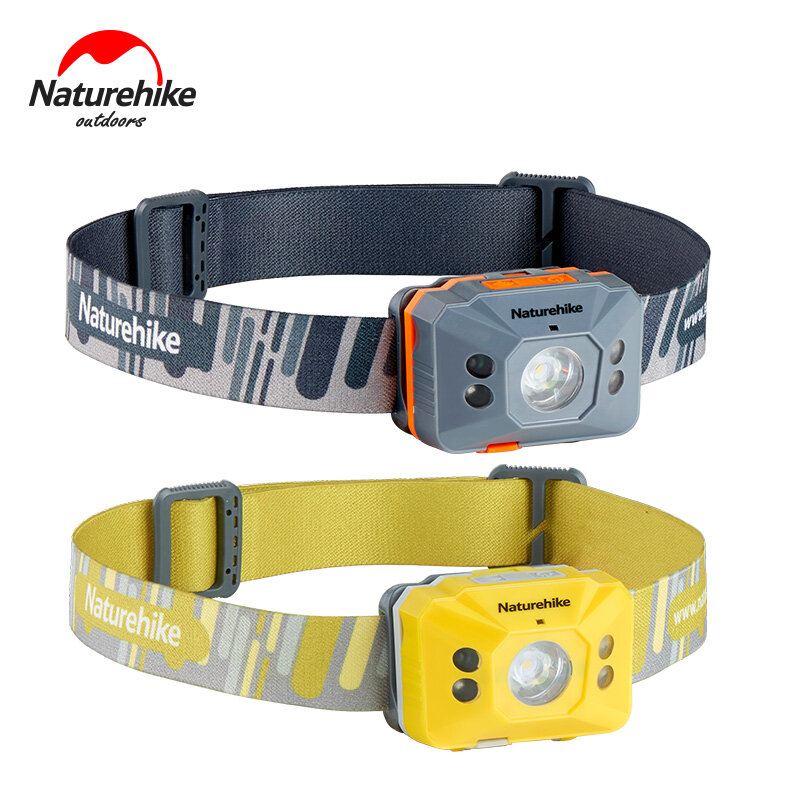 Đèn pha led ngoài trời naturehike đầu công tắc cảm ứng cầm tay đèn siêu ánh sáng nh17g025-d sử dụng cắm trại chạy bộ đường dài không thấm nước