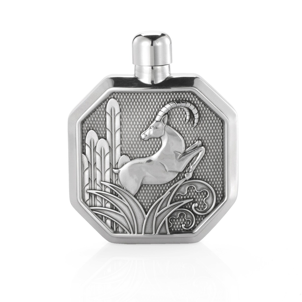 Gambar Royal Selangor Savannah Collection Pewter Gazelle Hip Flask SM Gift
