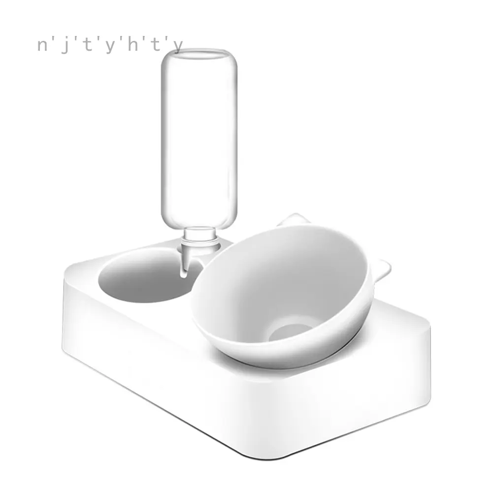 automatic food and water dispenser for cats