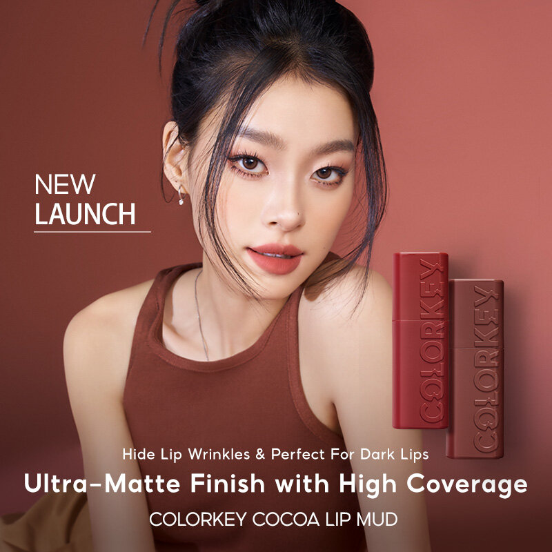 Colorkey ca cao bùn môi lì môi lì son bóng Son môi 3g