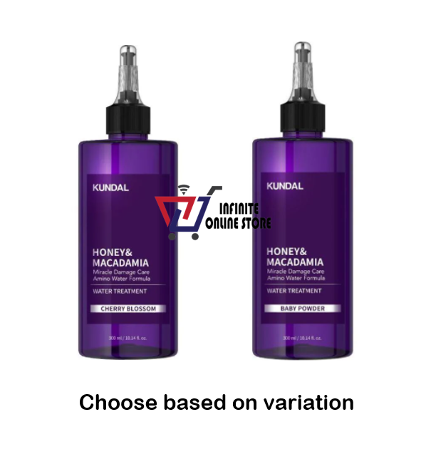 Gambar Kundal Honey   Macadamia Water Treatment Cherry Blossom   Baby Powder (300ml)