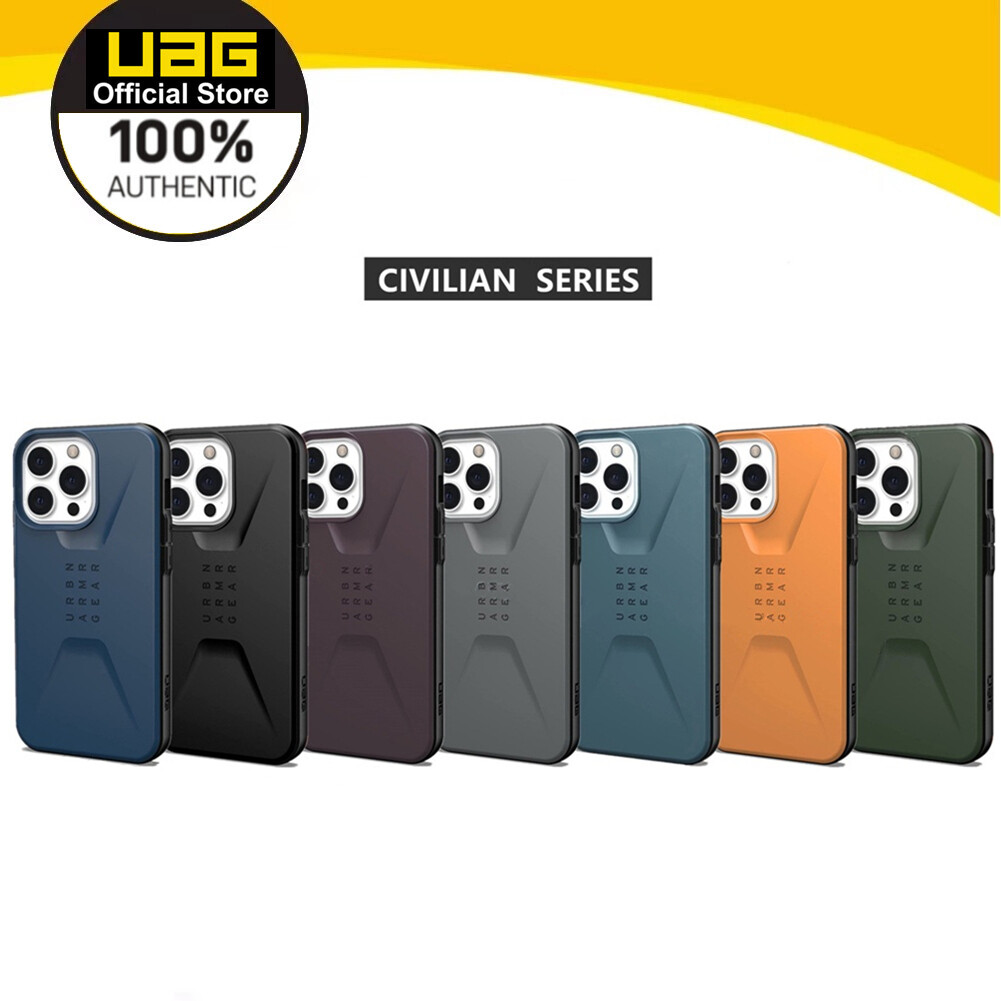 Uag civilian series case for apple iphone 13 12 11 pro max/ 12 13 mini / xs max / xr / 7 8 plus se 2020