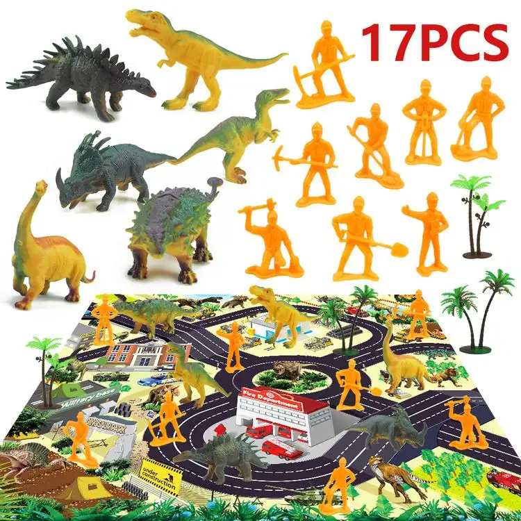 dinosaur play set