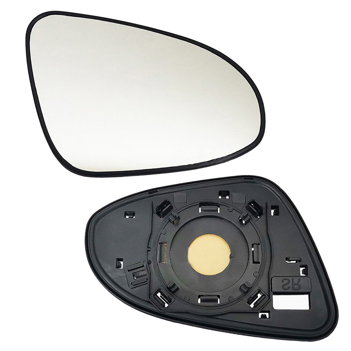 Heated Side Mirror Glass – Passenger Right Side – Fits 2010-2015 Toyota Prius – Direct Replacement