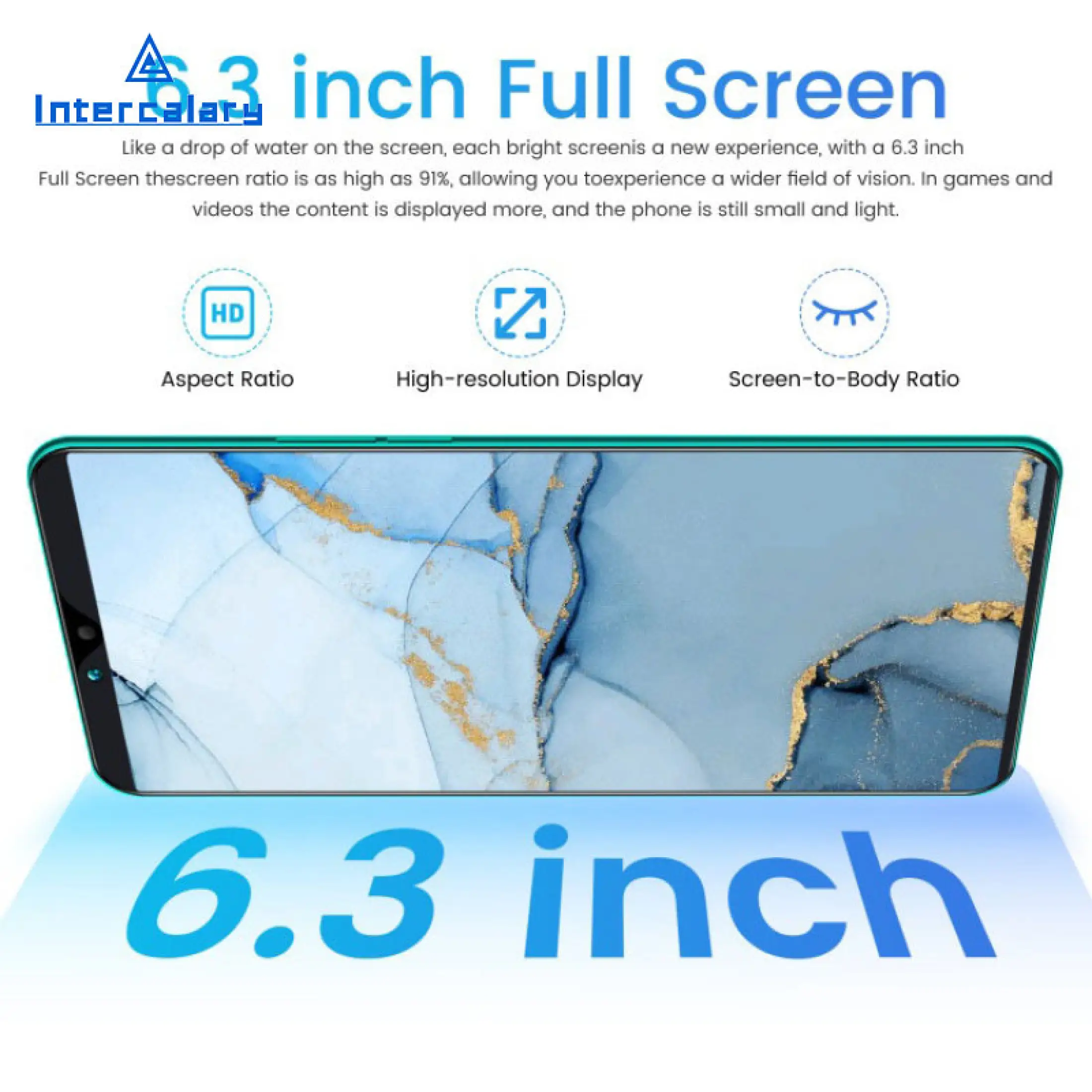 Rino5 Ponsel 6 3 Inci 8g Ram 128gb Rom Pengenalan Wajah Sidik Jari Membuka Lazada Indonesia